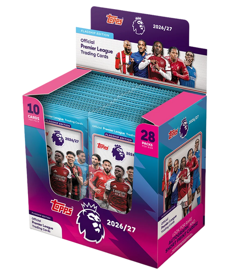 Topps - Flagship Premier League 2026/27 Card Packets (28 Count)