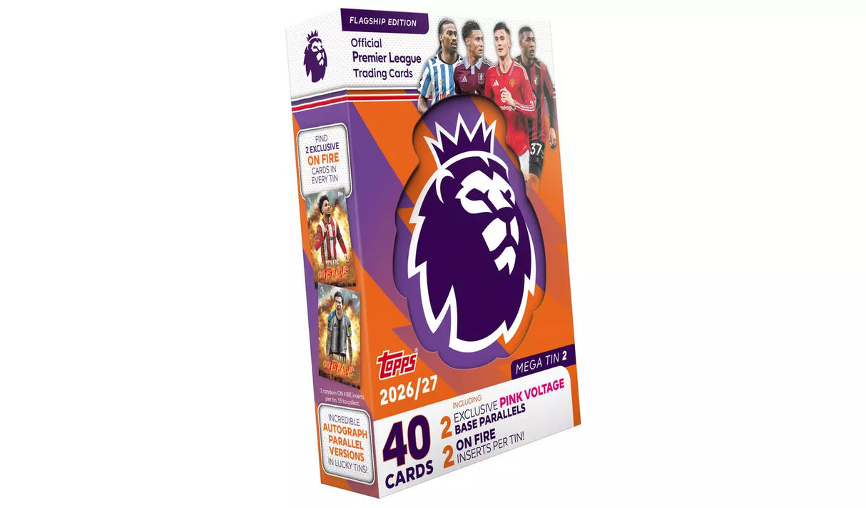 Topps - Flagship Premier League 2026/27 Mega Tin