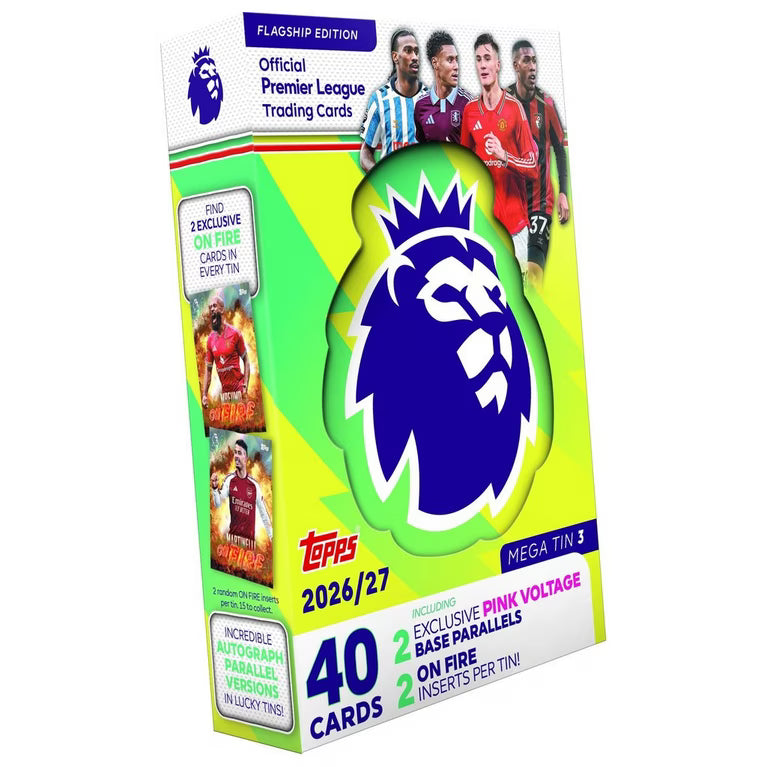Topps - Flagship Premier League 2026/27 Mega Tin
