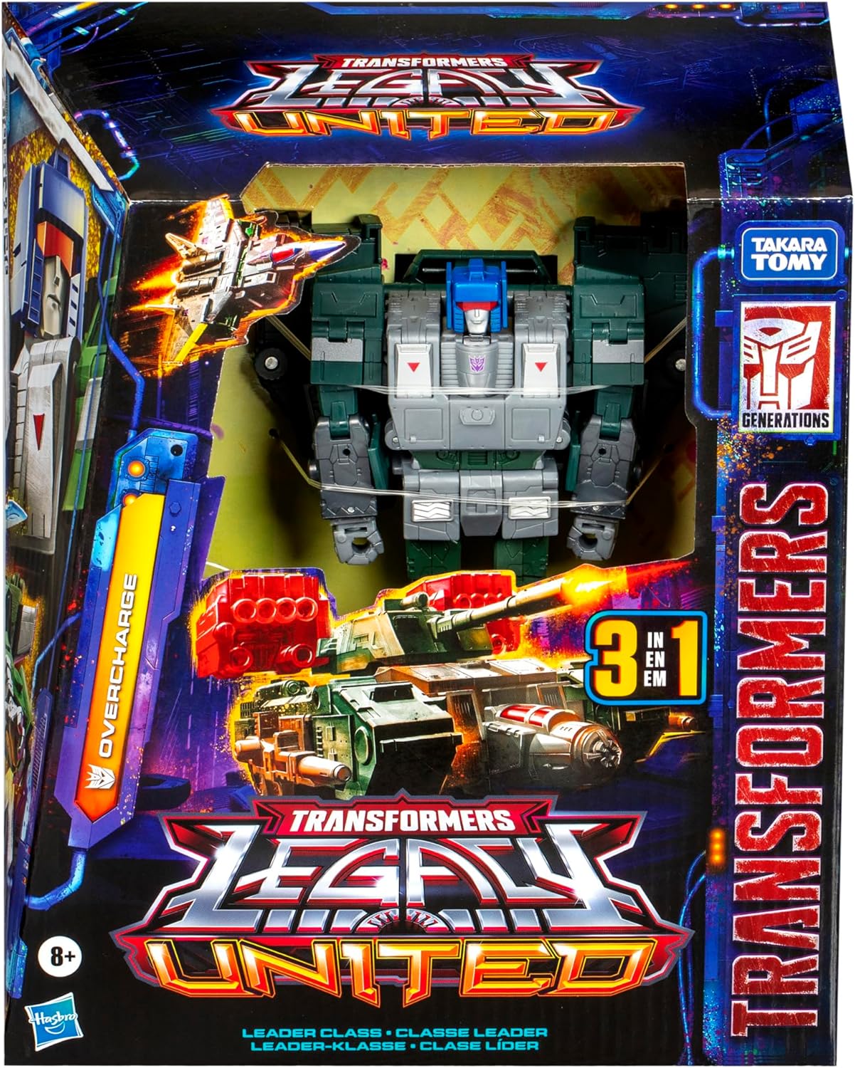 Transformers Legacy United Overcharge Deluxe Figure