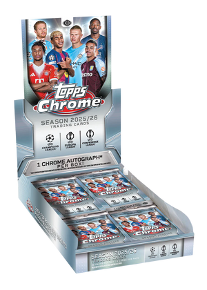 Topps - UCC Chrome 2025-26 Hobby Box