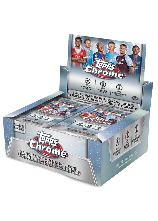 Topps - UCC Chrome 2025-26 Jumbo Box