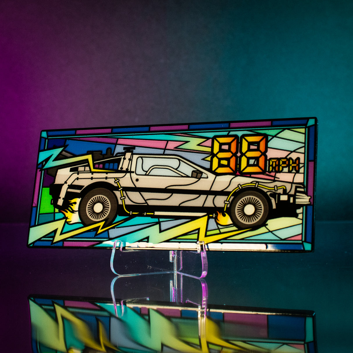 Back to the Future – Limited Edition Stained Glass-Style Ingot
