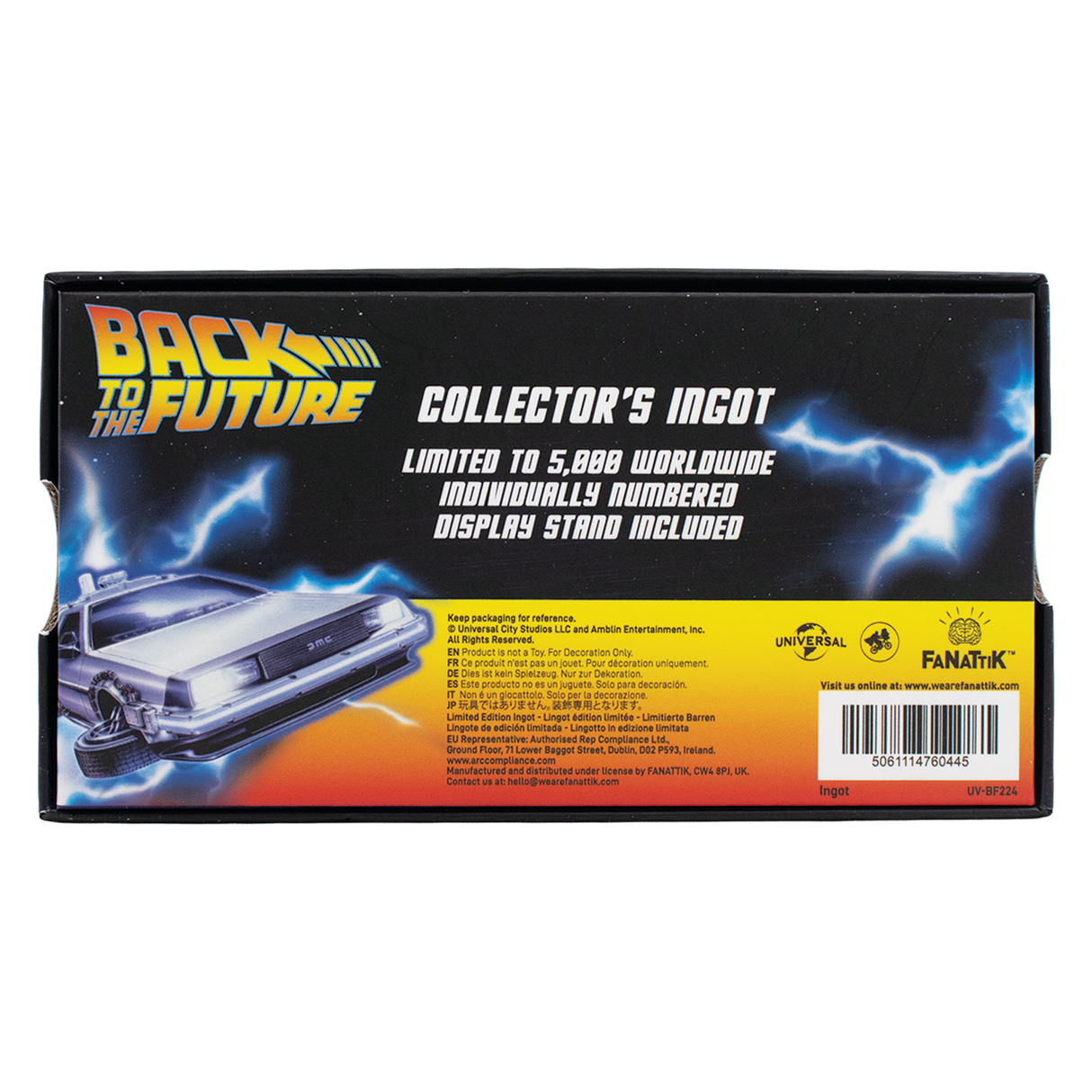 Back to the Future – Limited Edition Stained Glass-Style Ingot
