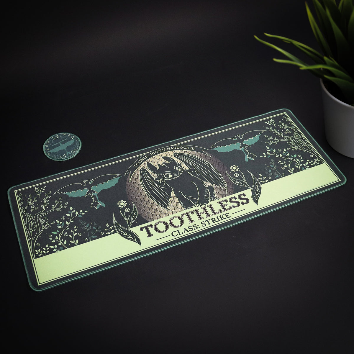 How to Train Your Dragon Desk Pad & Coaster Set