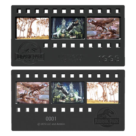 Jurassic Park – Metal Film Strip Collectible