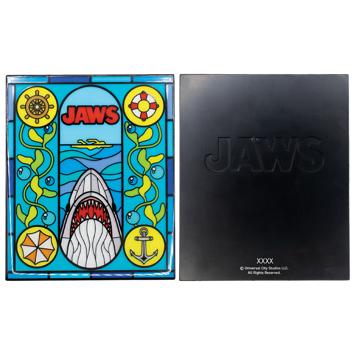 Jaws – Limited Edition Stained Glass-Style Ingot