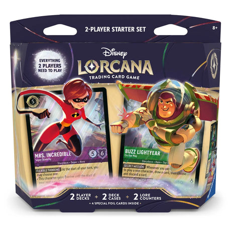 Disney Lorcana TCG - Set 12 - 2 Player Starter Deck - Wilds Unknown