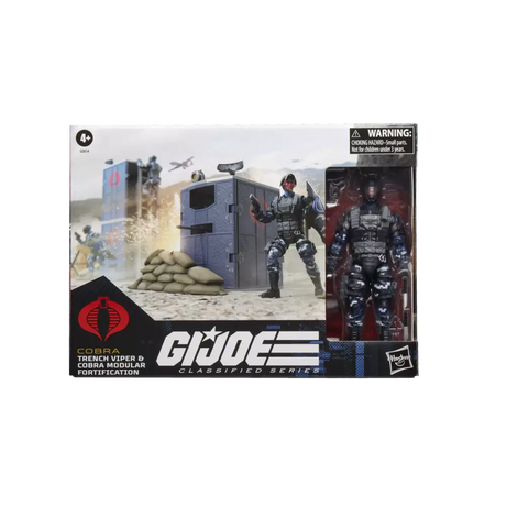 G.I. Joe - Cobra Trench Viper & Cobra Fortification