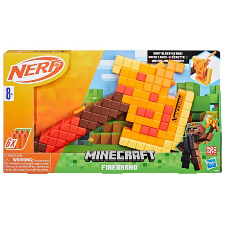 Hasbro NERF Minecraft: Firebrand - Dart Blasting Axe