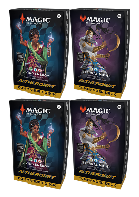 Magic: The Gathering - Aetherdrift Commander Deck (4 Count)