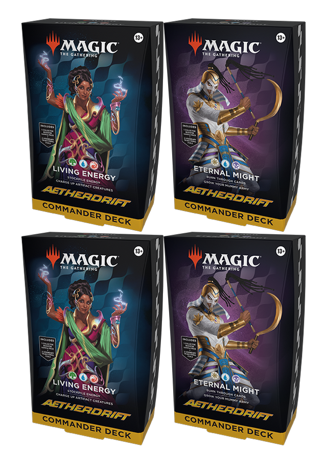 Magic: The Gathering - Aetherdrift Commander Deck (4 Count)