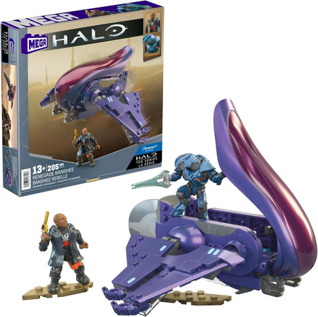 MEGA Halo Vehicle Building Set Banshee Aircraft