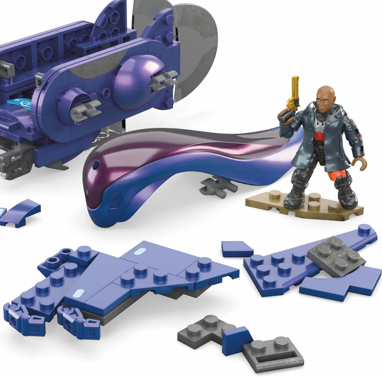 MEGA Halo Vehicle Building Set Banshee Aircraft