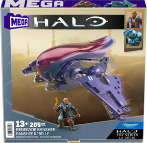 MEGA Halo Vehicle Building Set Banshee Aircraft