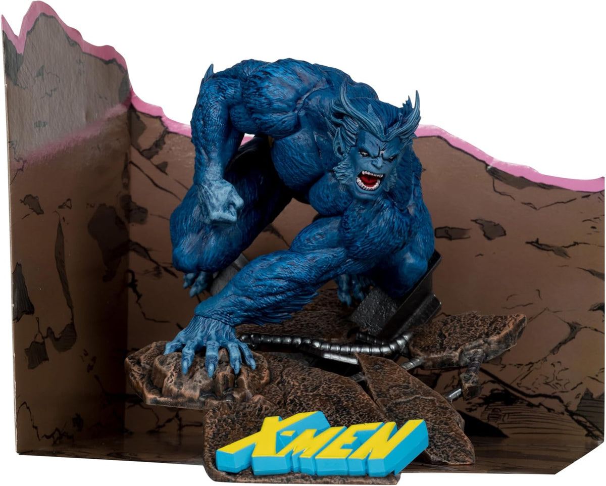 McFarlane Marvel Collection: Beast 1:10TH Scale Collectible With Scene