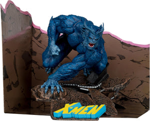 McFarlane Marvel Collection: Beast 1:10TH Scale Collectible With Scene
