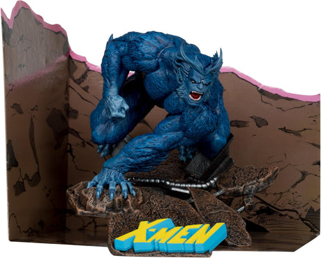 McFarlane Marvel Collection: Beast 1:10TH Scale Collectible With Scene
