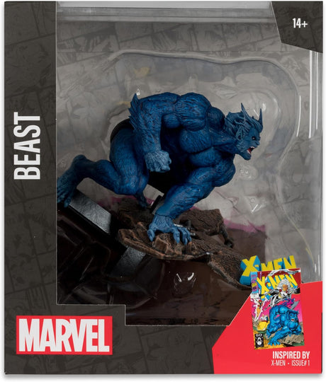McFarlane Marvel Collection: Beast 1:10TH Scale Collectible With Scene