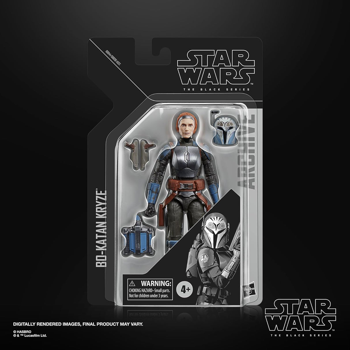 Hasbro Star Wars: The Black Series Archive Bo-Katan Action Figure – officially licensed collectible
