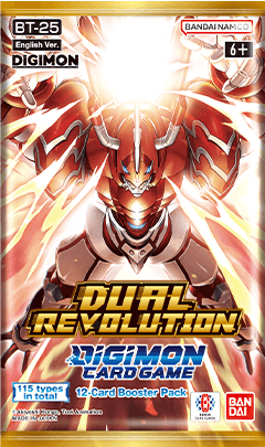Digimon Card Game: Booster Box - Dual Revolution - (BT-25)
