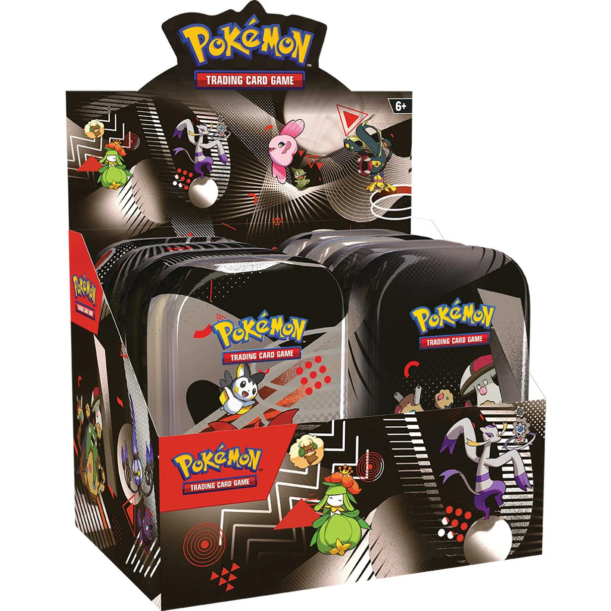Pokemon TCG:  Scarlet & Violet 10.5 Black Bolt & White Flare Unova Mini Tin Assortment (8 Ct)