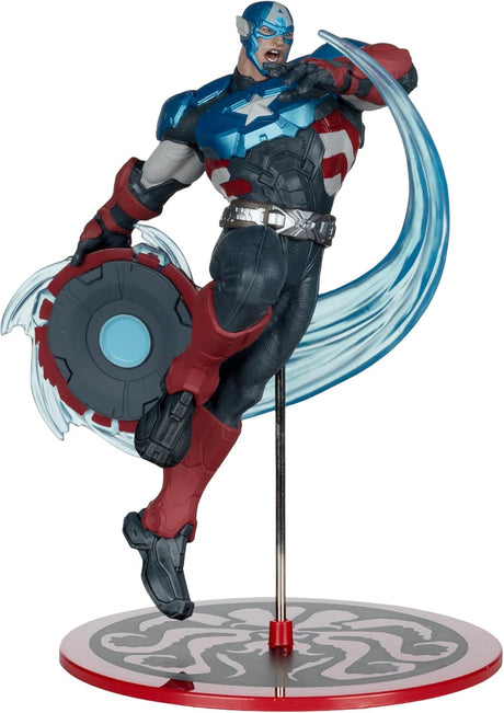 McFarlane Marvel Rivals Collection 1:10TH WV1 : Captain America