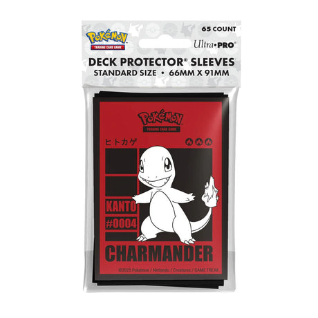 Ultra Pro - 65ct Deck Protector Sleeves - Pokemon Charmander