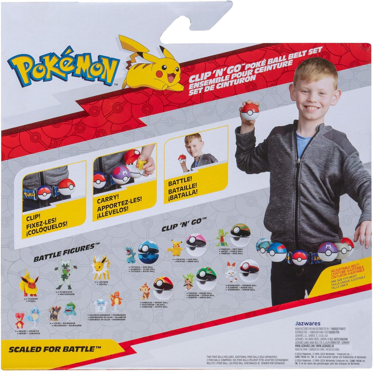 Pokemon Clip 'n' Go Poke Ball Belt