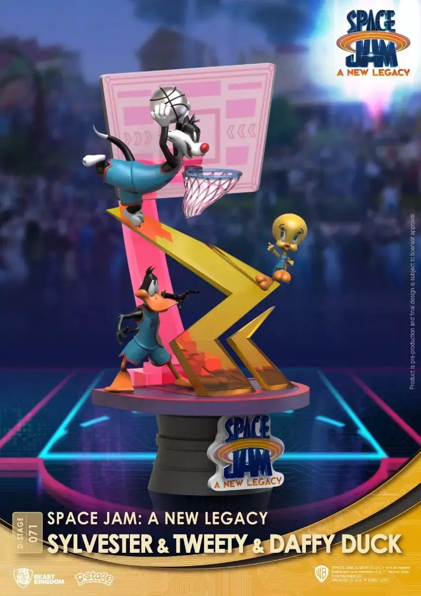 Beast Kingdom - Space Jam: A New Legacy Sylvester, Tweety & Daffy Duck Figure