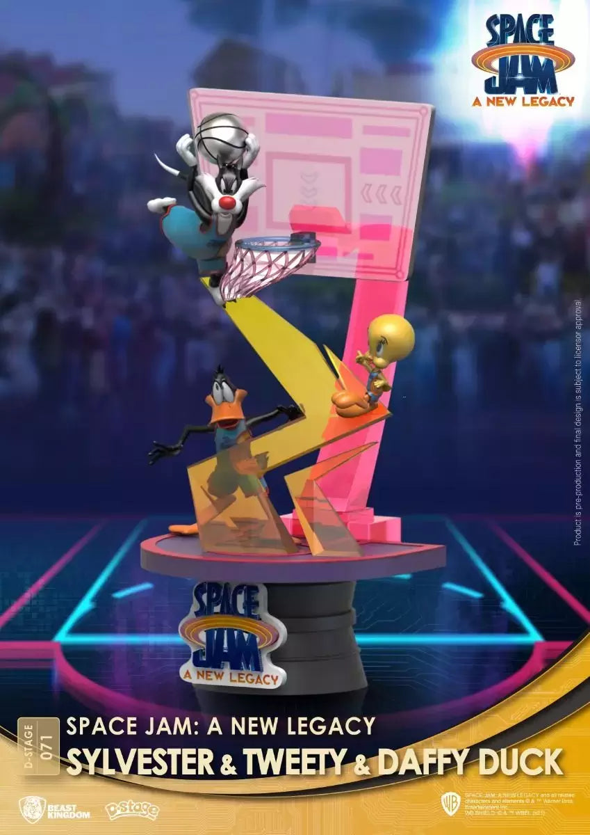 Beast Kingdom - Space Jam: A New Legacy Sylvester, Tweety & Daffy Duck Figure
