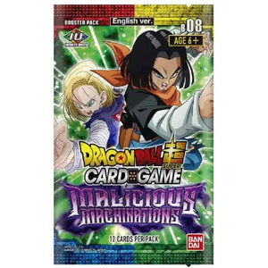 Dragon Ball Super Trading Card Game Series 8 Malicious Machinations Booster Pack DBS-B08