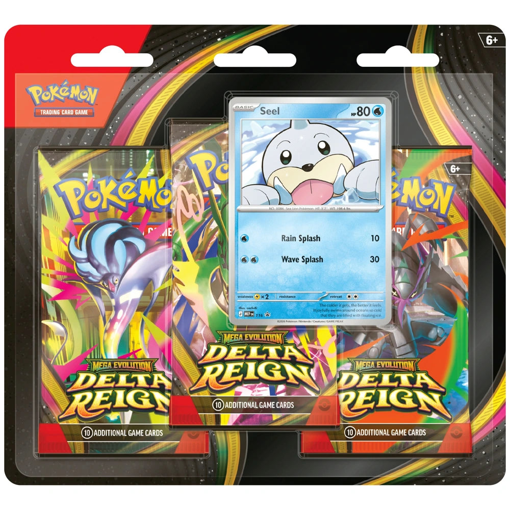 Pokemon TCG: Mega Evolution Delta Reign - 3 Pack Blister