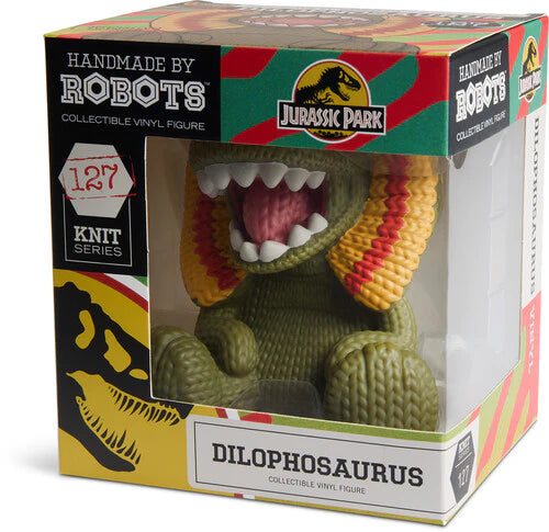 Jurassic Park: Dilophosaurus 127 Vinyl Figure from Handmade By Robots