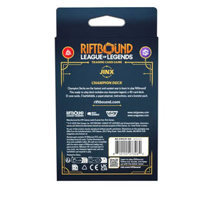 Riftbound: League of Legends TCG - Set One: Origins Champion Deck- Jinx