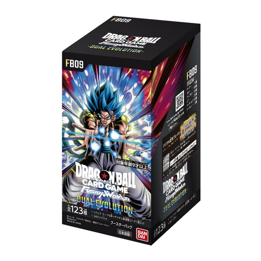 A Japanese language booster box for the Dragon Ball Super Card Game