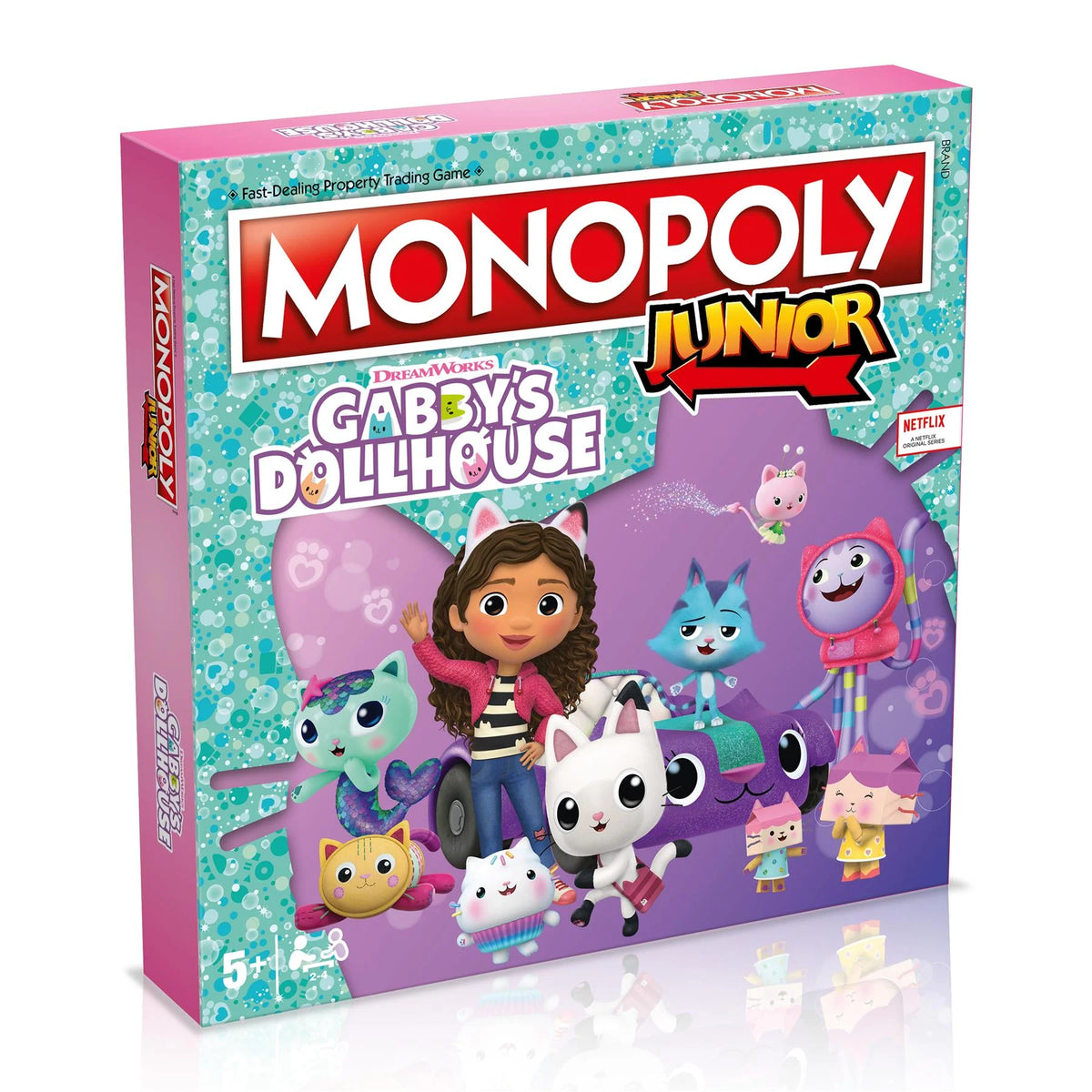 Monopoly Gabbys Dollhouse Board Game