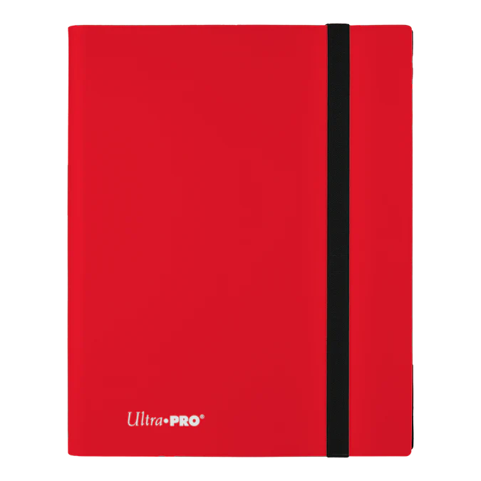 Ultra Pro - Eclipse 9 Pocket Pro Binder - Apple Red