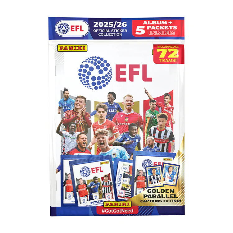 EFL 2025/26 Sticker Collection Starter Pack