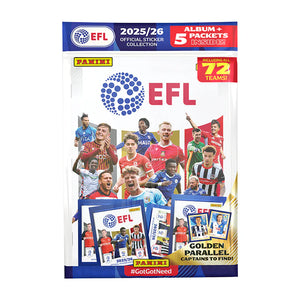 EFL 2025/26 Sticker Collection Starter Pack