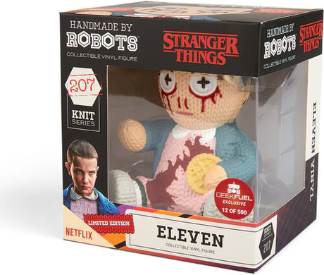 Stranger Things: Eleven (Limited Edition Bloody) 207 Vinyl Figure from Handmade By Robots