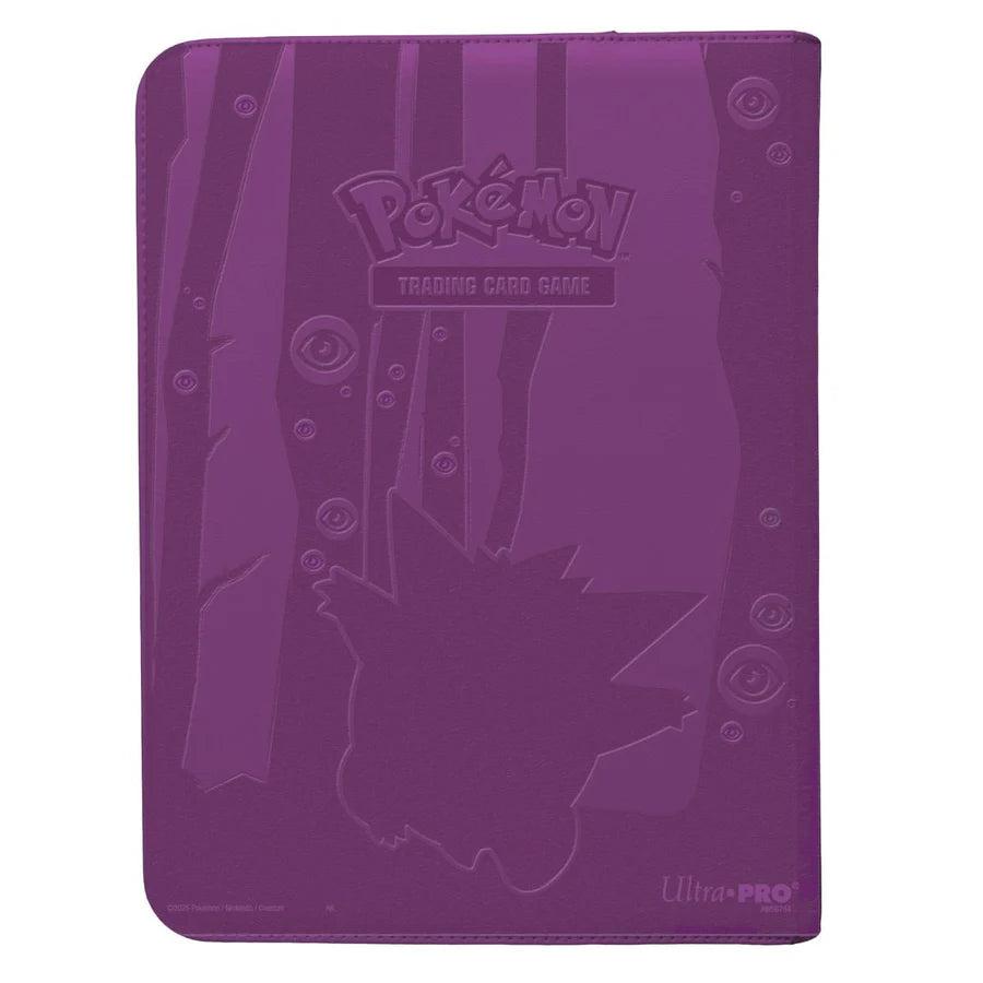 Ultra Pro - 9 Pocket Zippered PRO Binder - Pokemon Elite Gengar
