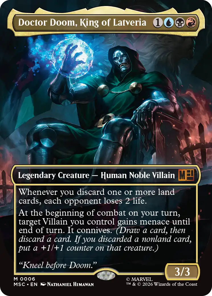 MTG Collector Deck - Doom Prevails contents