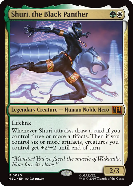 Magic: The Gathering - Marvel Super Heroes Commander Deck - Wakanda Forever