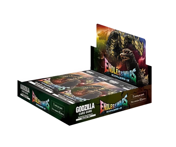 Godzilla Card Game: Booster Set 4 Endless Wars (12 Count)