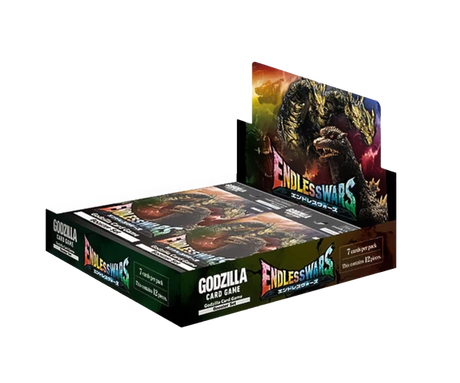 Godzilla Card Game: Booster Set 4 Endless Wars (12 Count)