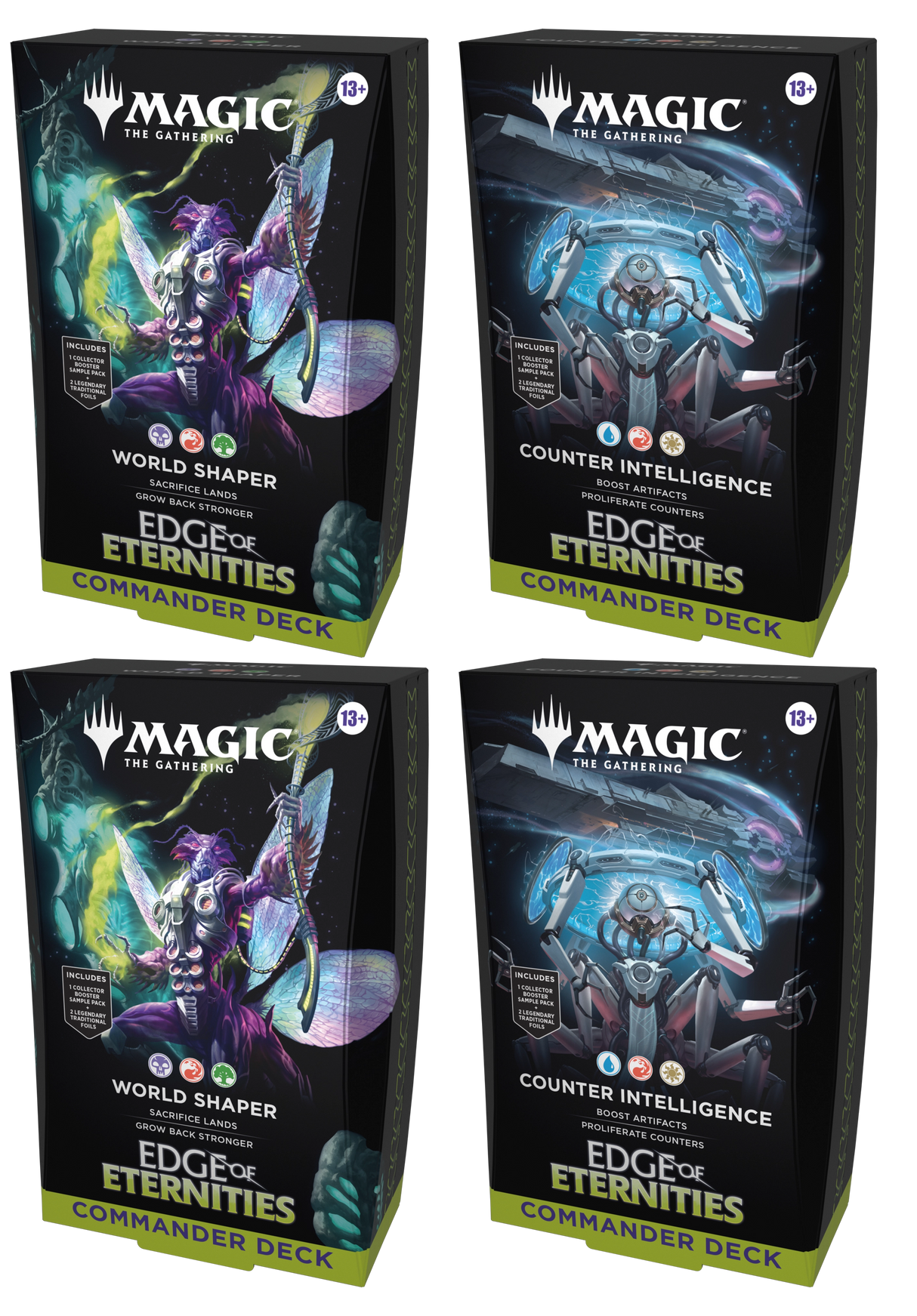 Magic: The Gathering - Edge of Eternities Commander Deck (4 Count)