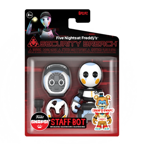 Funko SNAPS!: Five Nights At Freddy's Security Breach - Staff Bot Vinyl Figure