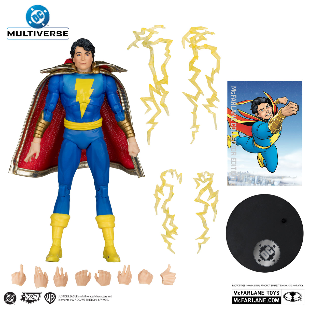 DC McFarlane Collector Edition 7IN WV14 : 55 Freddy Freeman (Captain Marvel Jr.)(DC Classic)