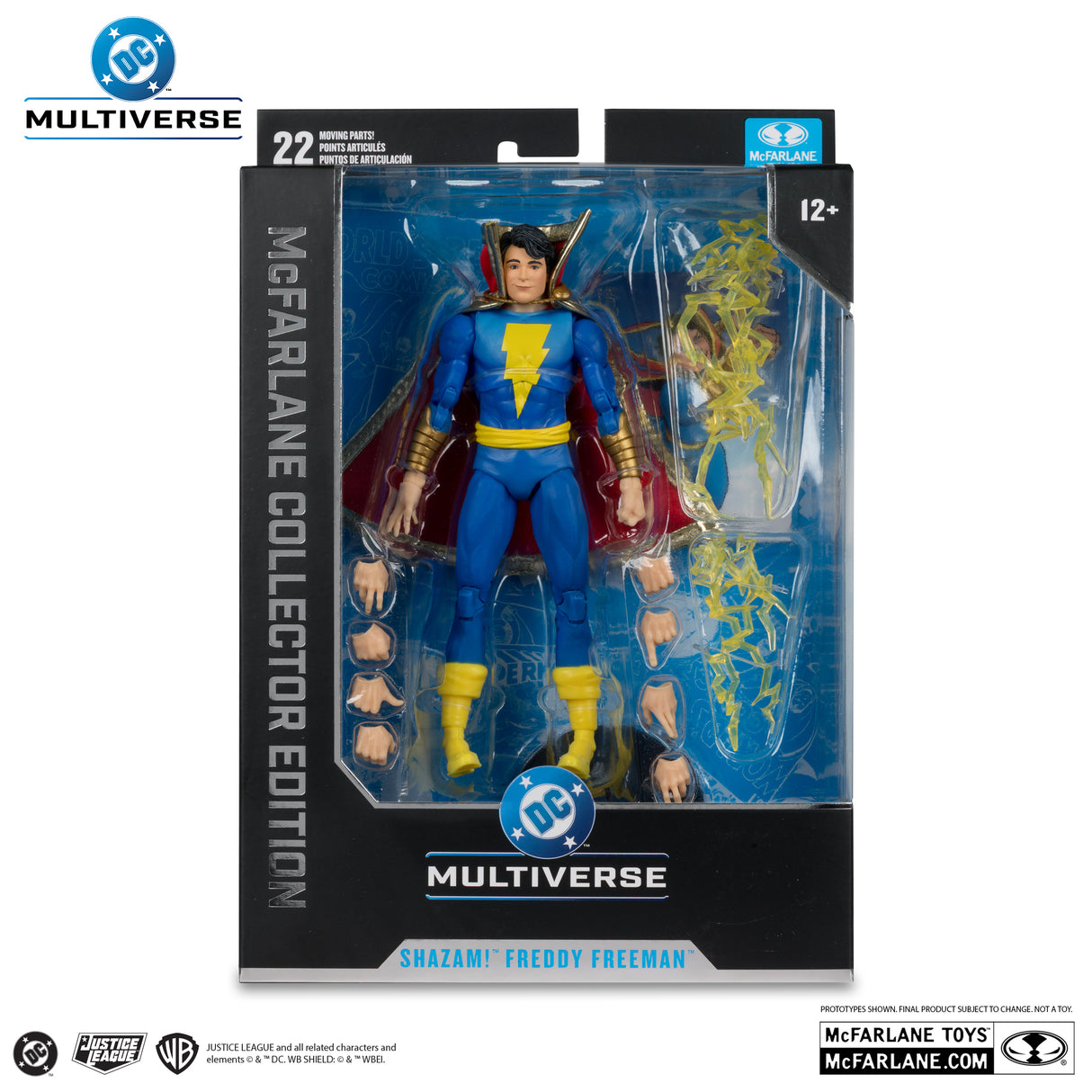 DC McFarlane Collector Edition 7IN WV14 : 55 Freddy Freeman (Captain Marvel Jr.)(DC Classic)